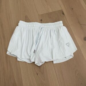Women’s White Luogongzi Shorts, Size Small